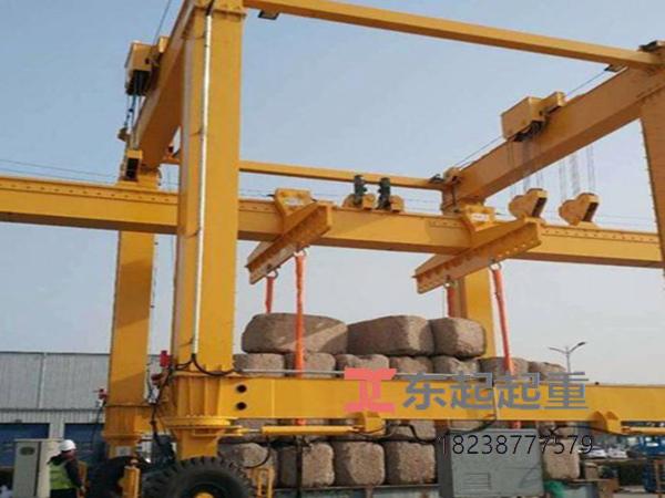 轮胎式龙门吊的主梁结构特点 轮胎吊定制厂家