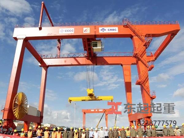 集装箱龙门吊的工作级别 浙江集装箱门式起重机生产